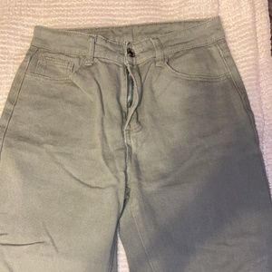 Sage Green Jeans